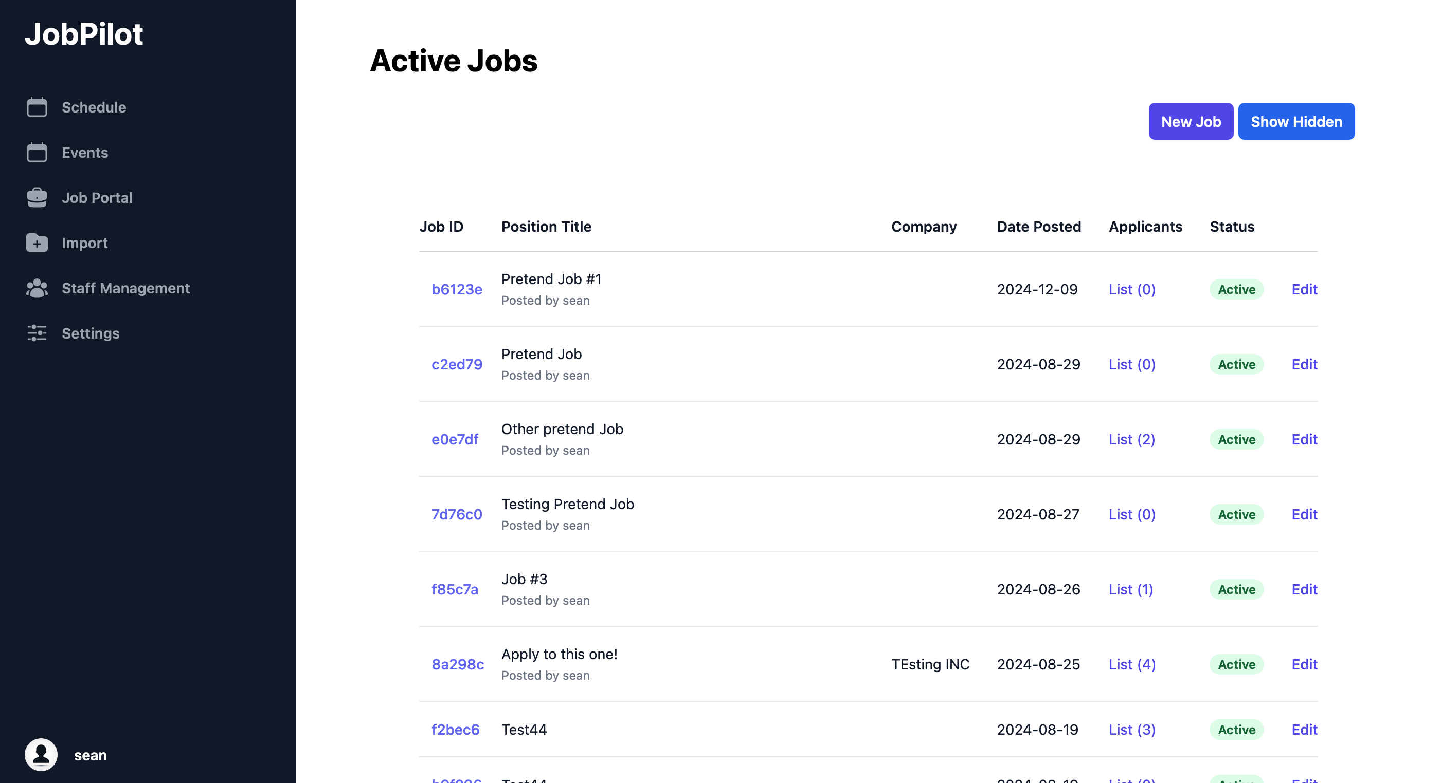 JobPilot App Screenshot